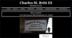 Desktop Screenshot of brittlaw.net